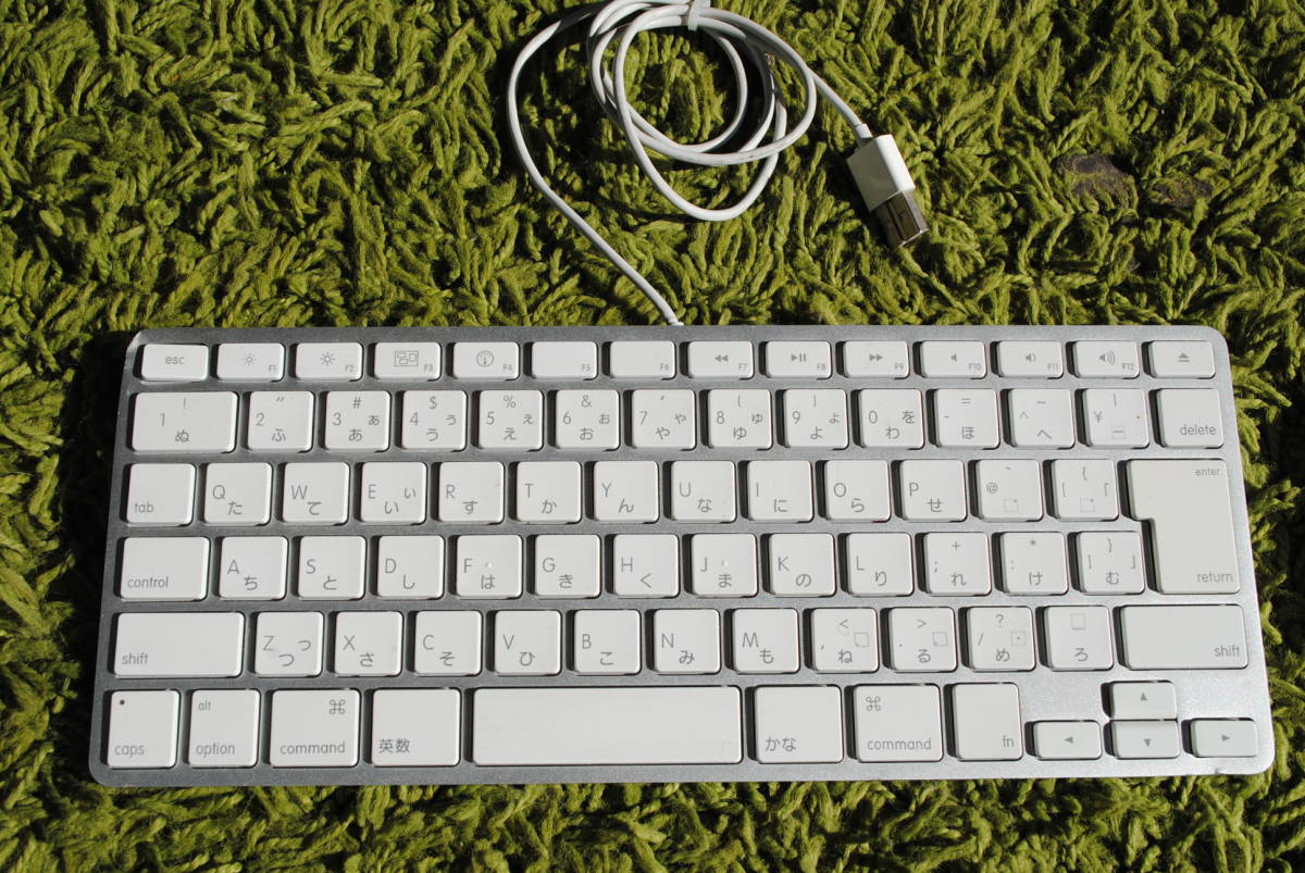 X533【Apple Keyboard (JIS) ＊A1242＊動作確認OK!】】Apple純正