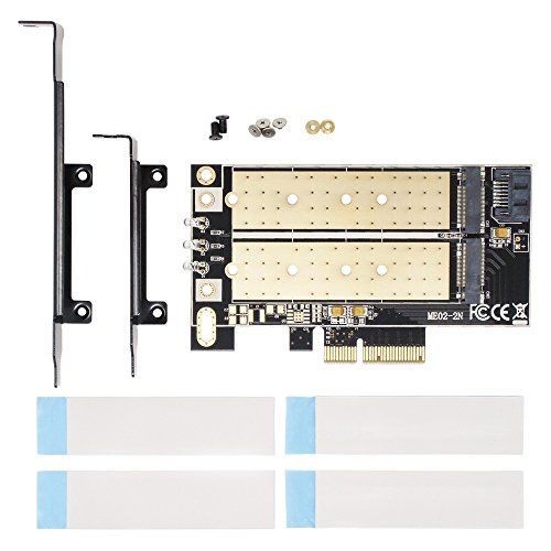 好評 アイネックス M.2 SSD SATAコンボ AIF-06A 変換PCIeカード_1