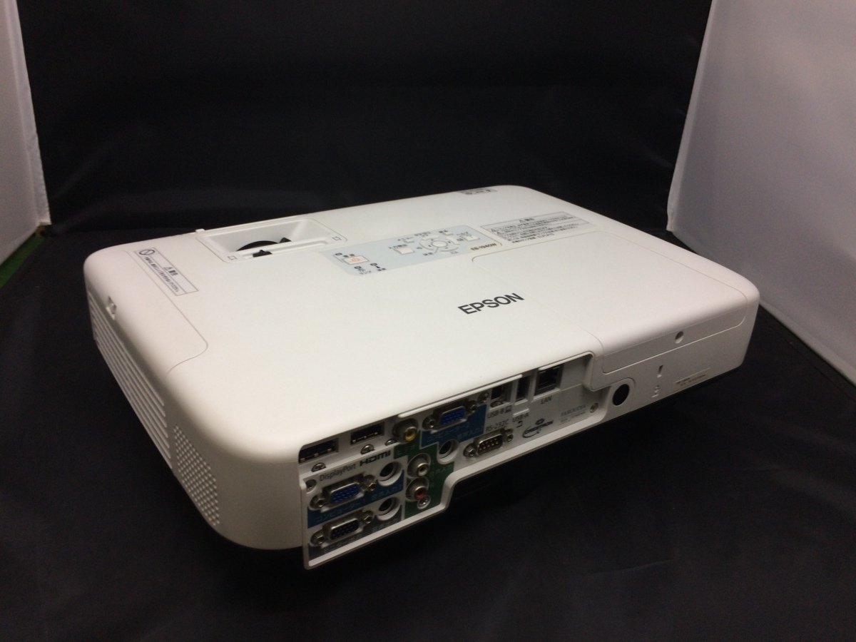 ランプ点灯時間：34H 10H 】EPSON ビジネスプロジェクター EB-1940W×1