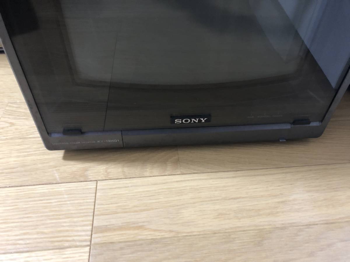 鬼レア み SONY ソニー KX-13HG1 プロフィール RGB モニター