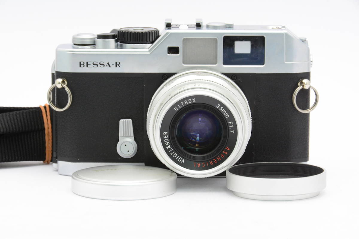 BESSA-R シルバー レンズ ULTRON 35mm F1.7 □ Voigtlander フォクトレンダー BESSA-R シルバー + ULTRON 35mm F1