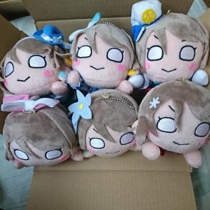 【送料600円～・匿名配送】ラブライブ!サンシャイン!!　寝そべりぬいぐるみ　渡辺曜　6体セット青空Jumping Heart　MIRACLE WAVE　など