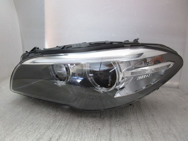【即決あり】 BMW 5シリーズ F10 後期 純正 左 HID ヘッド ライト ユニット １ZT 011 087-43 (B010043)