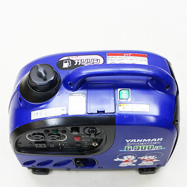YANMAR インバーター発電機□建設 中古□防災□G900is□1090 【公式通販】