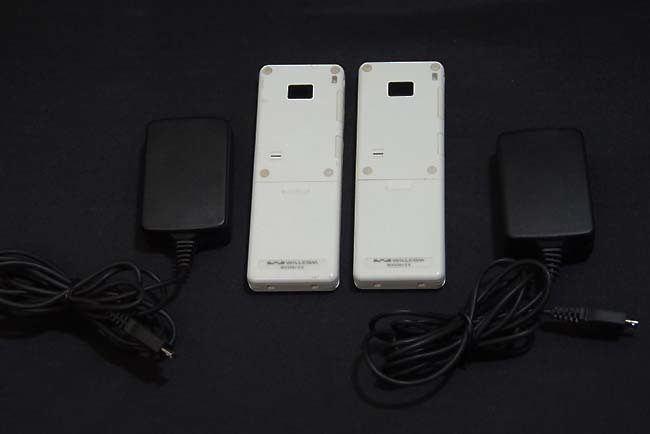 □WILLCOM ウィルコムPHS電話機 WX330J-Z E 2台セット 【公式通販】