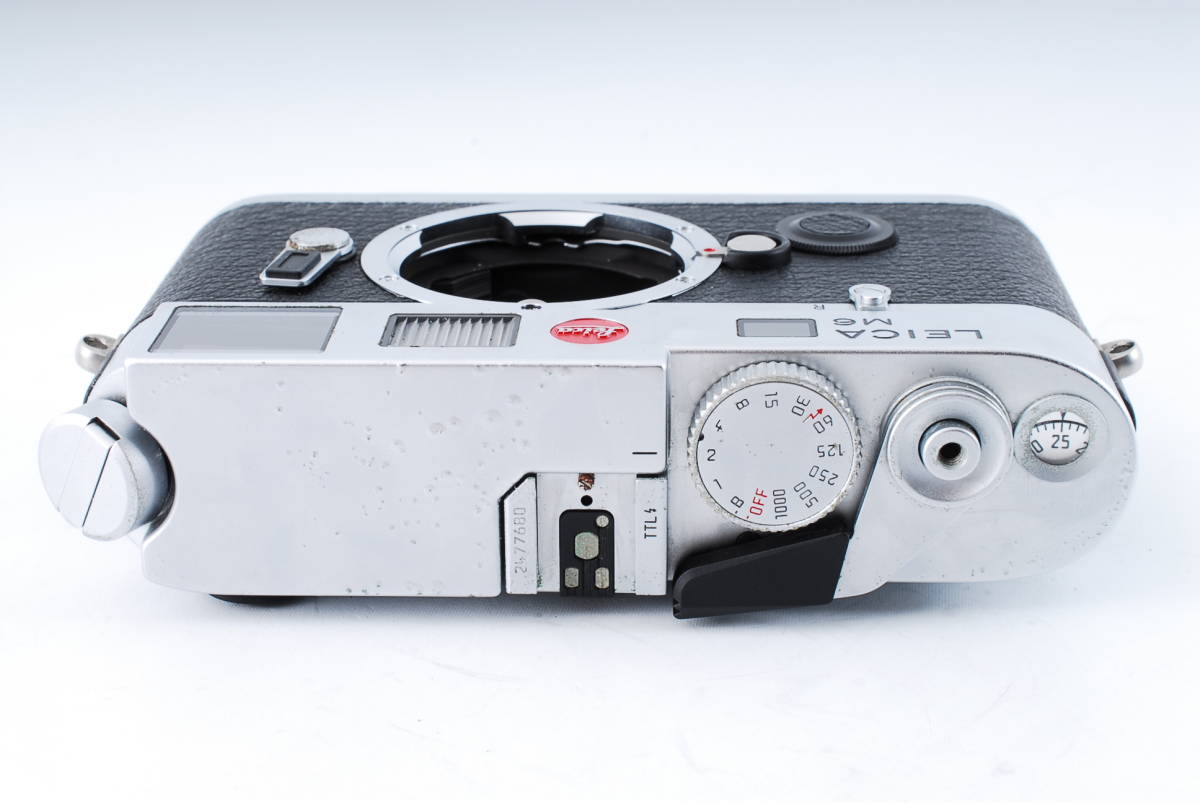 ★完動品★ Leica ライカ M6 TTL レンジファインダー シャッター・露出計OKです！ 綺麗な外観！ B215