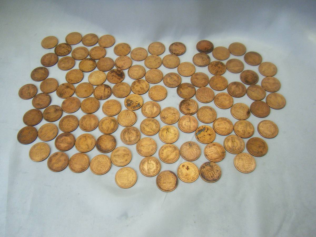 定番人気，お得 ギザ10 昭和二十九年 昭和29年 硬貨 10円玉 99枚 品(10円)｜売買されたオークション情報、yahooの商品情報をアーカイブ公開 - オークファン 現行