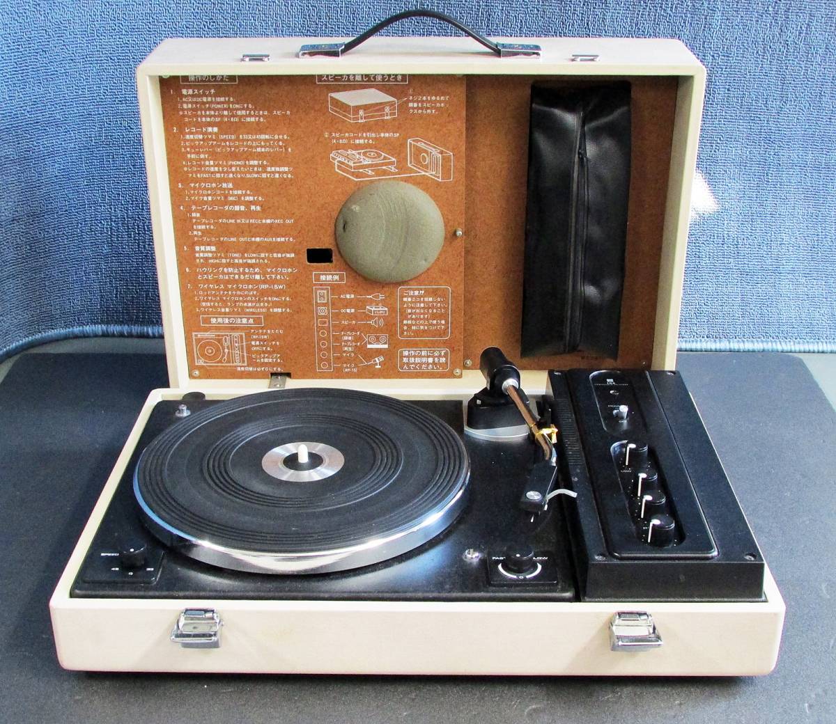 TOA model RP-15 スピーカー一体ポータブルプレーヤー 動作チェック済み品(本体)｜売買されたオークション情報、yahooの商品 ...