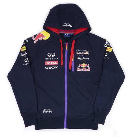 ペペジーンズ Pepe Jeans レッドブル Red Bull レーシング ジップアップ OTL2014パーカー（ネイビー）(XXL) [並行輸入品] 
