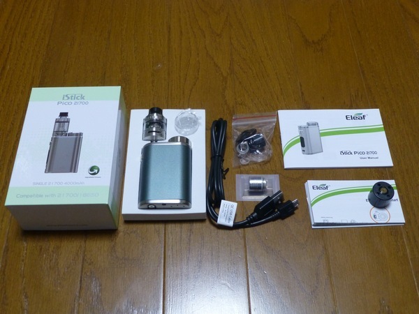  Eleaf iStick Pico 21700 with ELLO Grey 電池付(喫煙グッズ)｜売買されたオークション情報、yahooの商品情報をアーカイブ公開 - オークファン その他