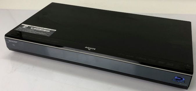 SHARP BD-W1100 完動確認済み 2番組同時録画 1TB 2012年 SHARP BD-W1100 1TB HDD シャープ AQUOS ブルーレイレコーダー