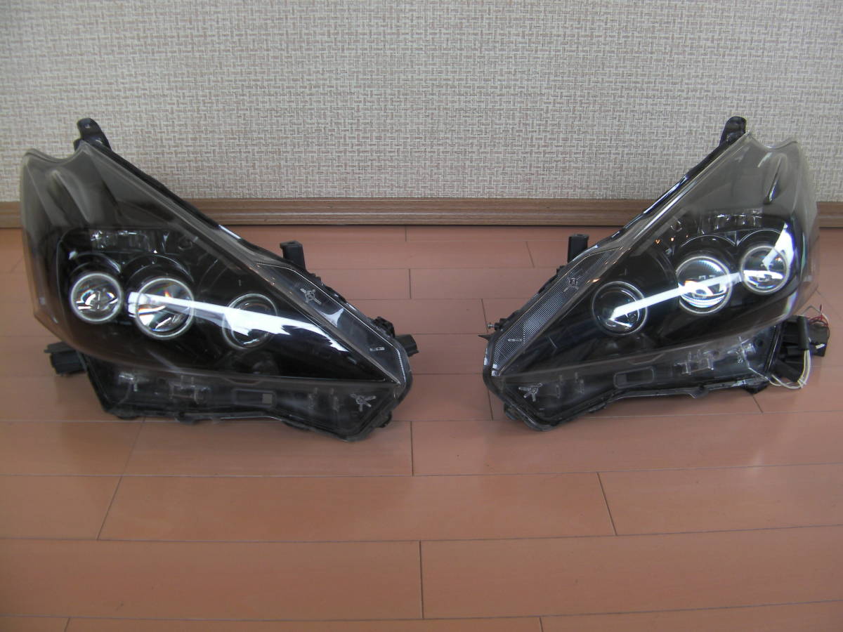 プリウスα ZVW41W ☆イカリングヘッドライト(加工品) 左右☆ 【公式通販】