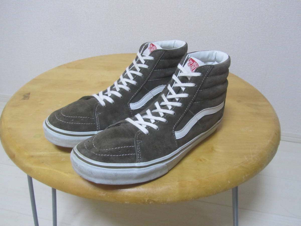 VANS バンズ スケートハイ SK8-HI 美品 スエード スニーカー - HI USA 
