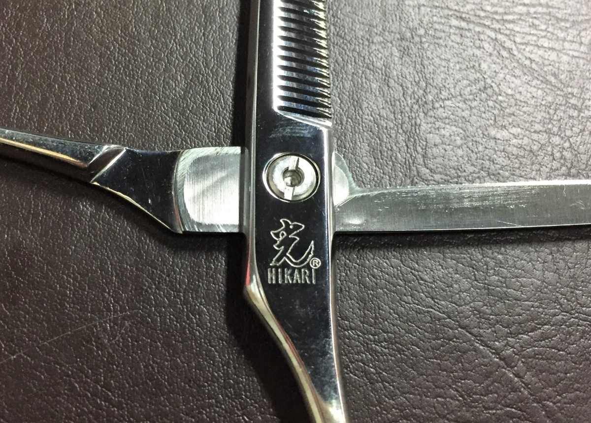 Bランク光シザー HIKARI ヒカリ T-37 セニング 美容師・理容