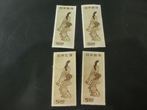 人気定番，安い 10 日本切手 1948年 切手趣味週間 見返り美人 バラ 4枚(切手趣味週間)｜売買されたオークション情報、yahooの商品情報をアーカイブ公開 - オークファン 行事、歳時