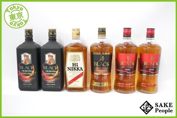 ◇注目! ニッカウィスキー6本セット JAPANESE NIKKA WHISKY 6 Bottle