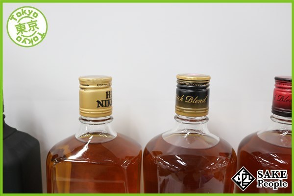 ◇注目! ニッカウィスキー6本セット JAPANESE NIKKA WHISKY 6 Bottle