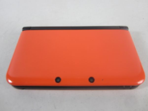 K36 ☆ 任天堂 3DS LL オレンジ×ブラック 付属品あり☆