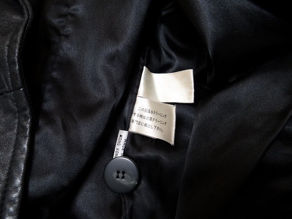 80年代 ビンテージ 香港製 JHA-JHA レザージャケット 本革 コート 9号 ロカビリー ファッション バブリー 昭和 レトロ 当時物 メルカリ - JHA-JHA CLUB ビンテージ コートの人気アイテム