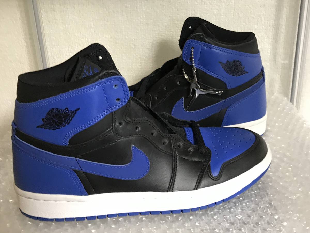 NIKE AIR JORDAN 1 RETRO ROYAL 2001年復刻 136066-041 25.0cm ナイキ 