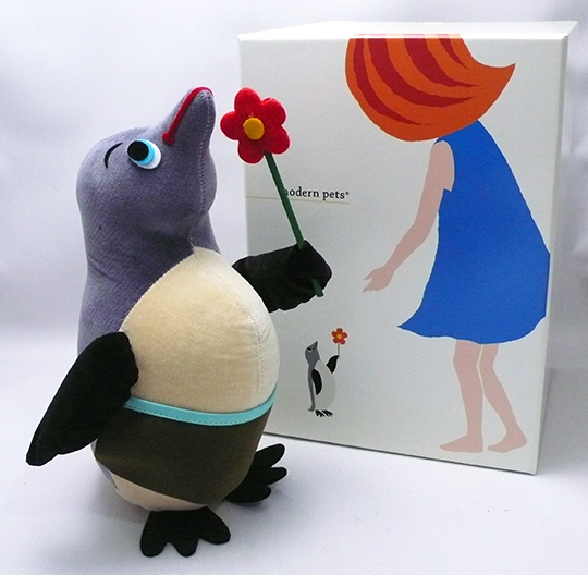 限定SALE，低価】 ☆モダンペット☆フラワー ペンギン☆おが詰め