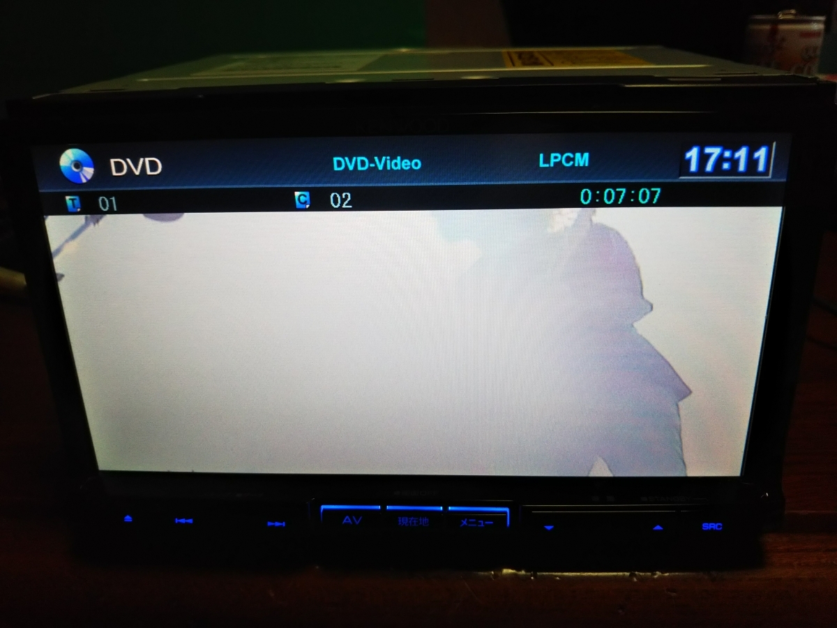 ケンウッド MDV-727DT フルセグ/DVD&CD/FM&AM/SD/USB/Bluetooth 【検