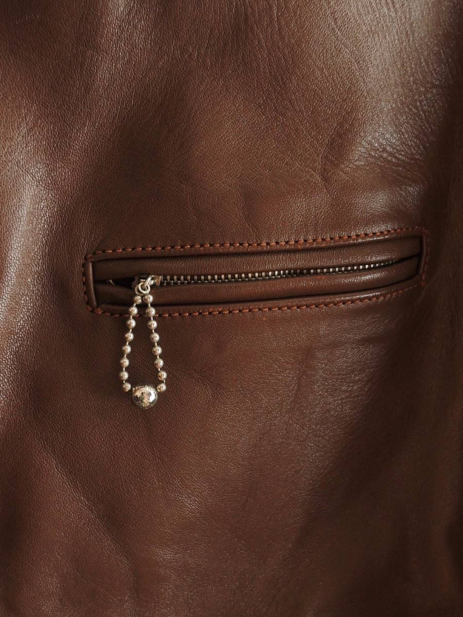 希少旧リアルマッコイズJOE McCOYジョーマッコイ茶ブラウン茶芯肉厚  