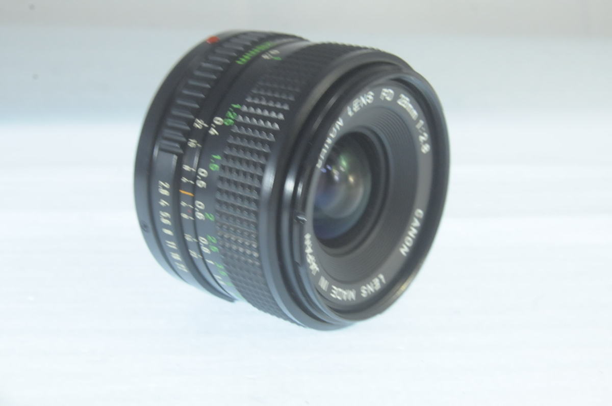 キャノン CANON FD 28mm F2.8★EE613