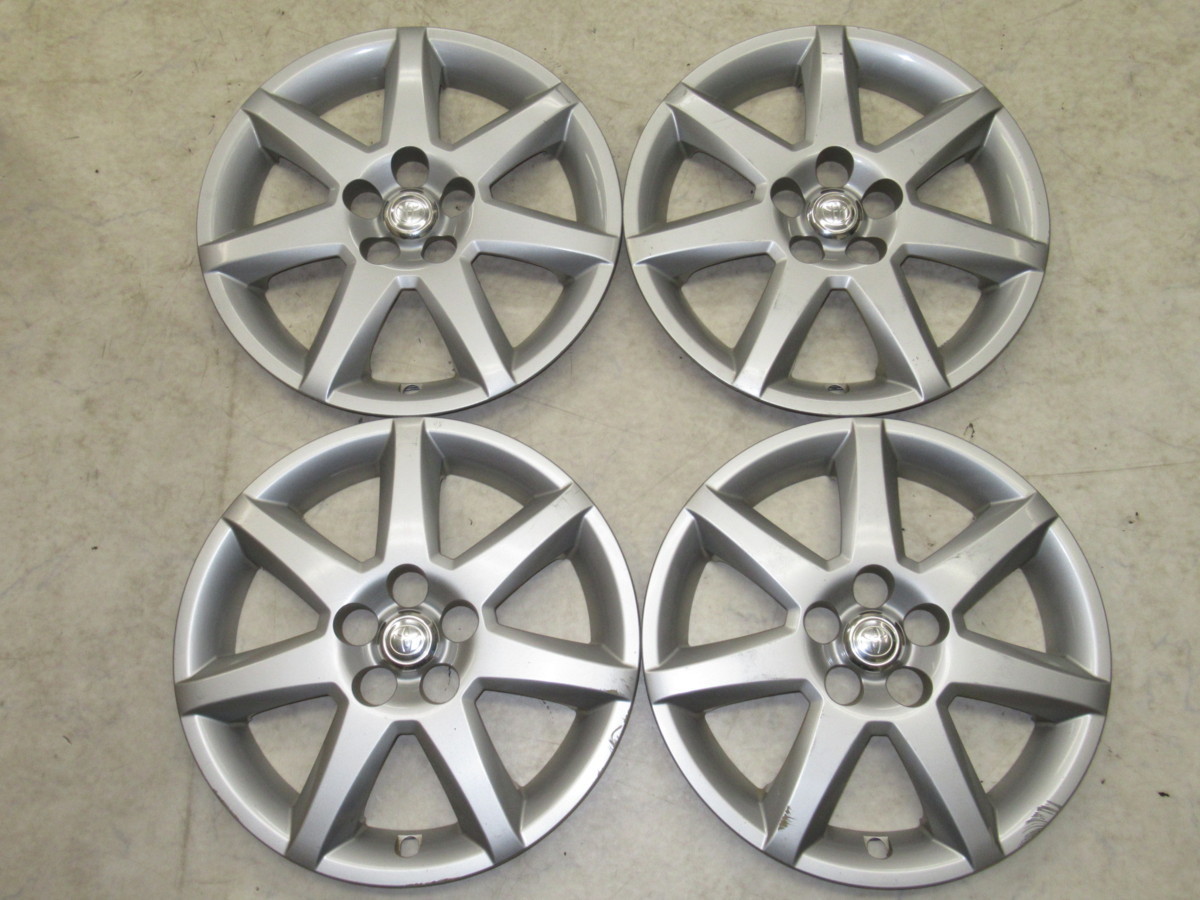 トヨタNHW20プリウス純正16インチホイールキャップ4枚セット 42602 