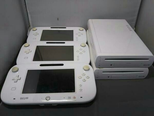 ジャンク まとめ売り Wiiu 本体2台 8gb 32gb ゲームパッド3台セット Wii U本体 売買されたオークション情報 Yahooの商品情報をアーカイブ公開 オークファン Aucfan Com