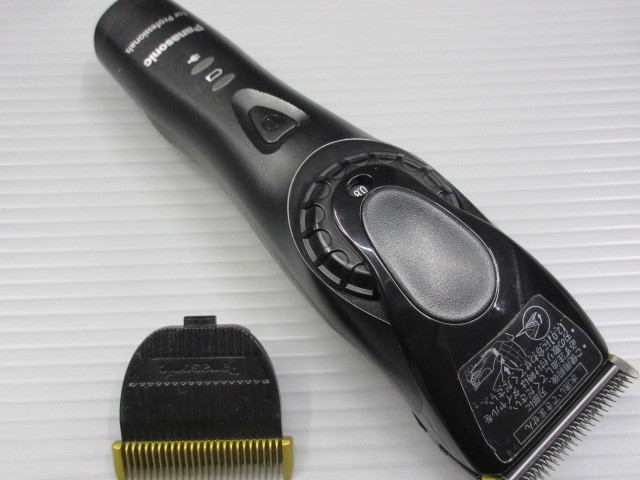(中古) Panasonic プロリニアバリカンER-GP80 フルセット 替刃(２個)も鏡面仕上げ研磨済み
