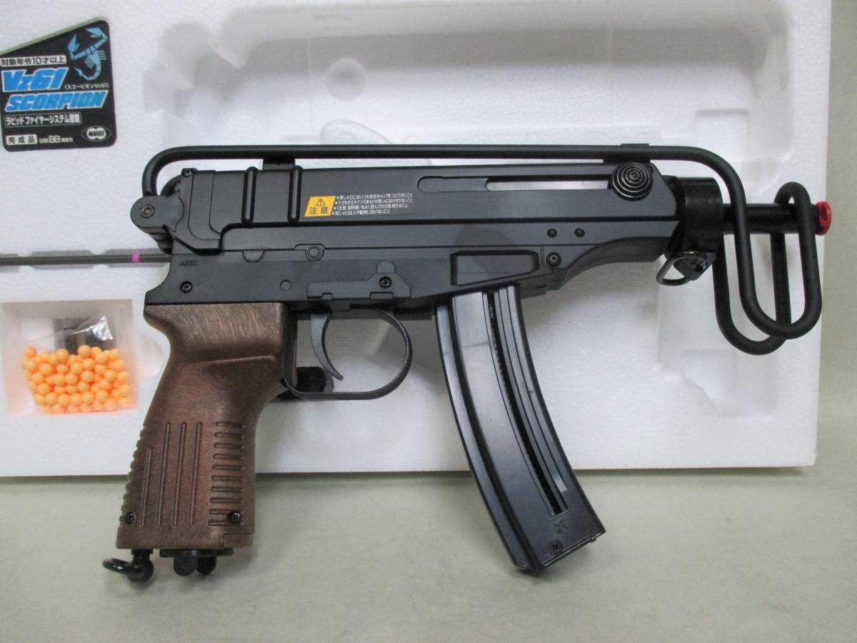 マルイ／Vz61スコーピオン2丁まとめて リポ化カスタム済み 最終値