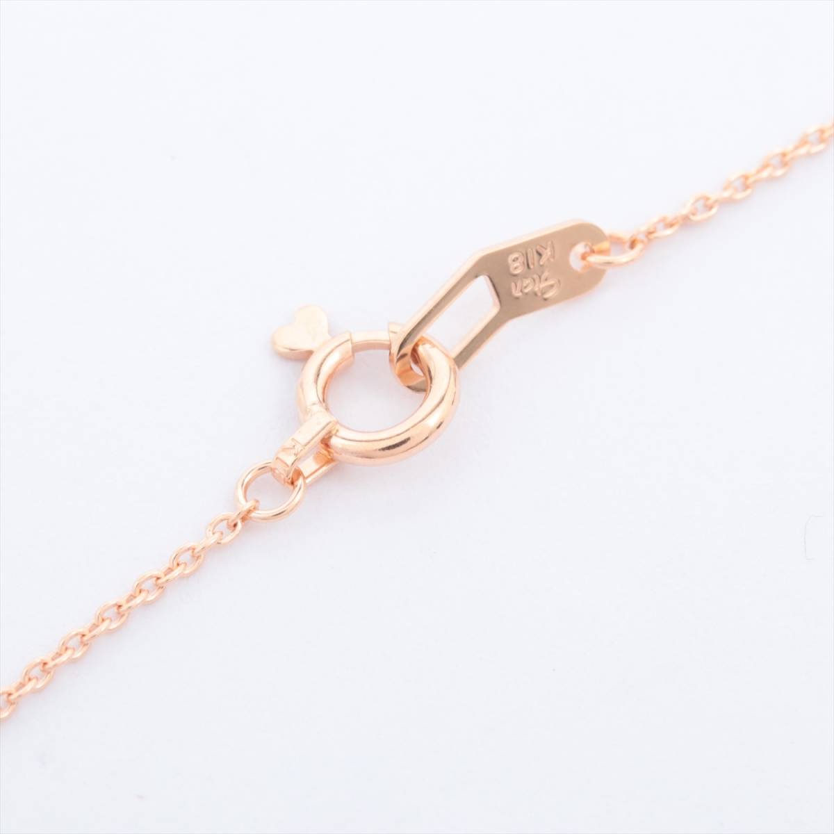 スタージュエリー ハート ブレスレット K10PG STAR JEWELRY シンプル 