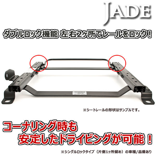 ジェイド レカロ JADE 左席用 ハイエースレジアス KCH40G レクサス IS250 IS350 GSE20系シートレール 助手席 レカロ リクライニング用 LS LX-VF LX-VS SR1 SR2 SR3 SR4 SR5 エルゴメド オルソペド