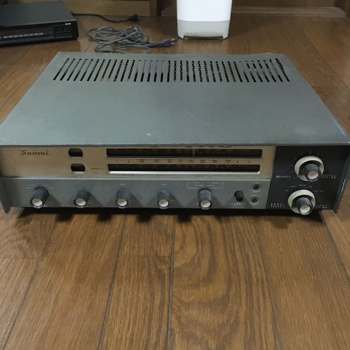 SANSUI 山水 真空管 管球式 レシーバーアンプ SM-21