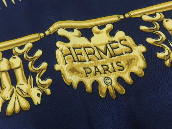 エルメス カレ90 LES CAVALIERS D'OR 黄金の騎士 - メルカリ 1円