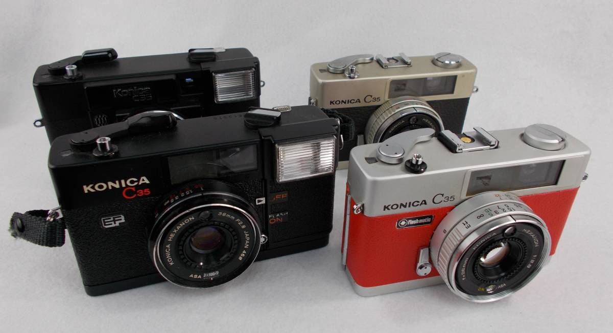 C35 KONICA | コニカ Film FD 35mm – Konica EF Camera フィルムカメラ 