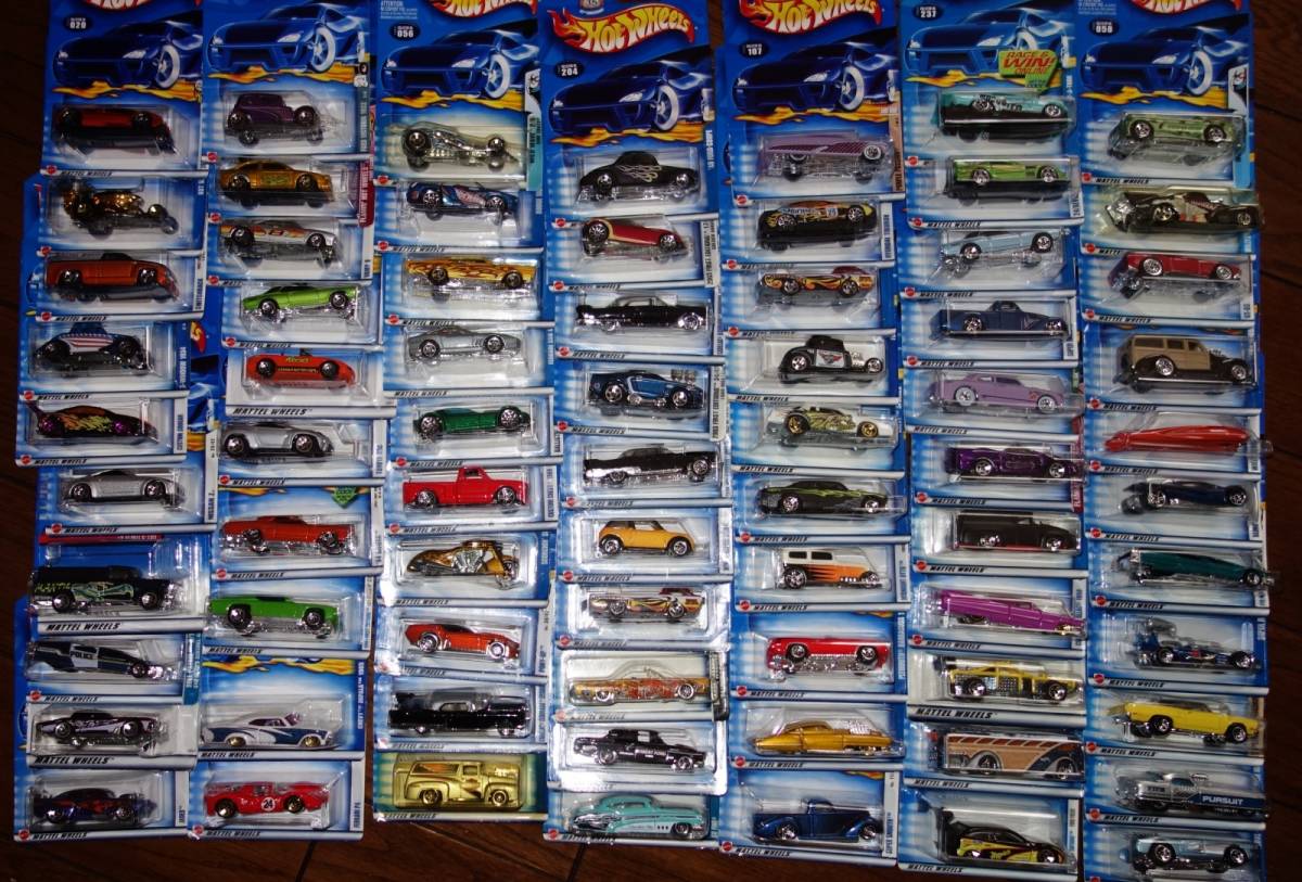 ホットウィール HOTWHEELS ホットホイール 72台アソート 人気車 大量