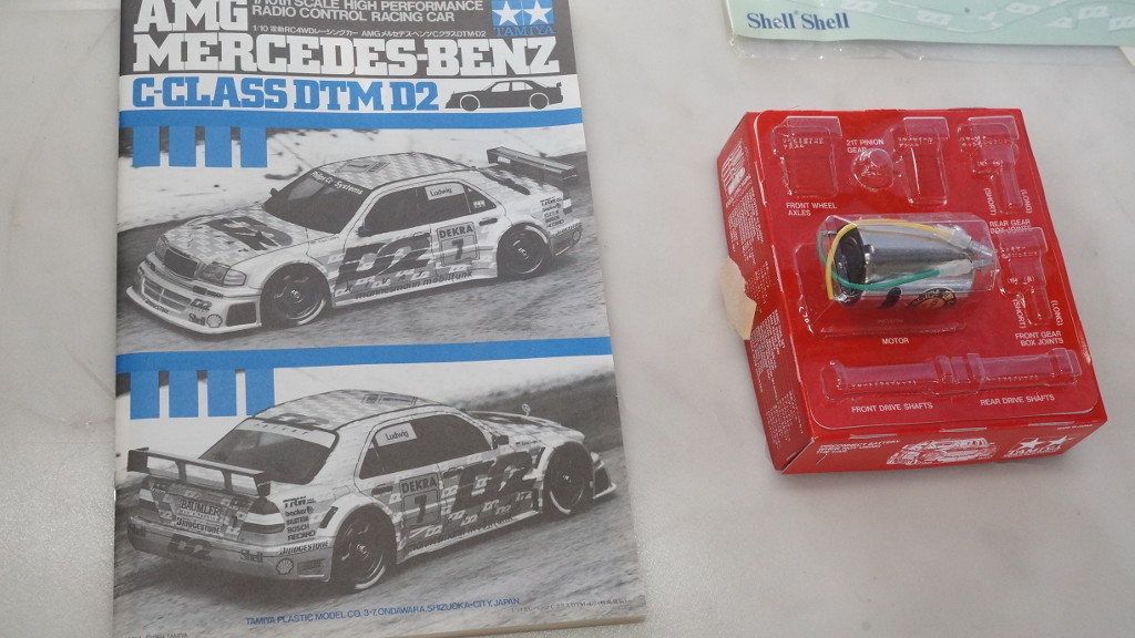 □ Tamiya タミヤ 1/10 電動ラジオコントロールカー AMGメルセデス