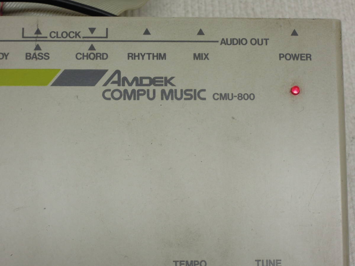 CMU-800 Amdek Roland Drum Machine Synthesizer Analog (Roland) CMU