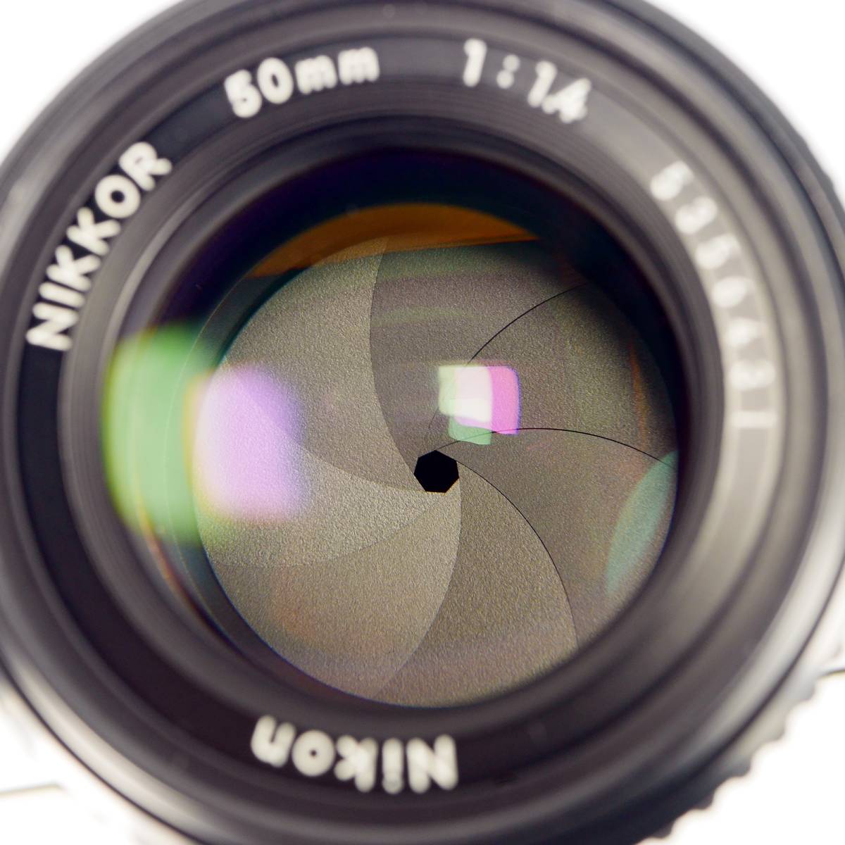 ☆実用良品☆ Nikon Ai NIKKOR 50mm F1.4 #1283 家電、AV、カメラ 一眼