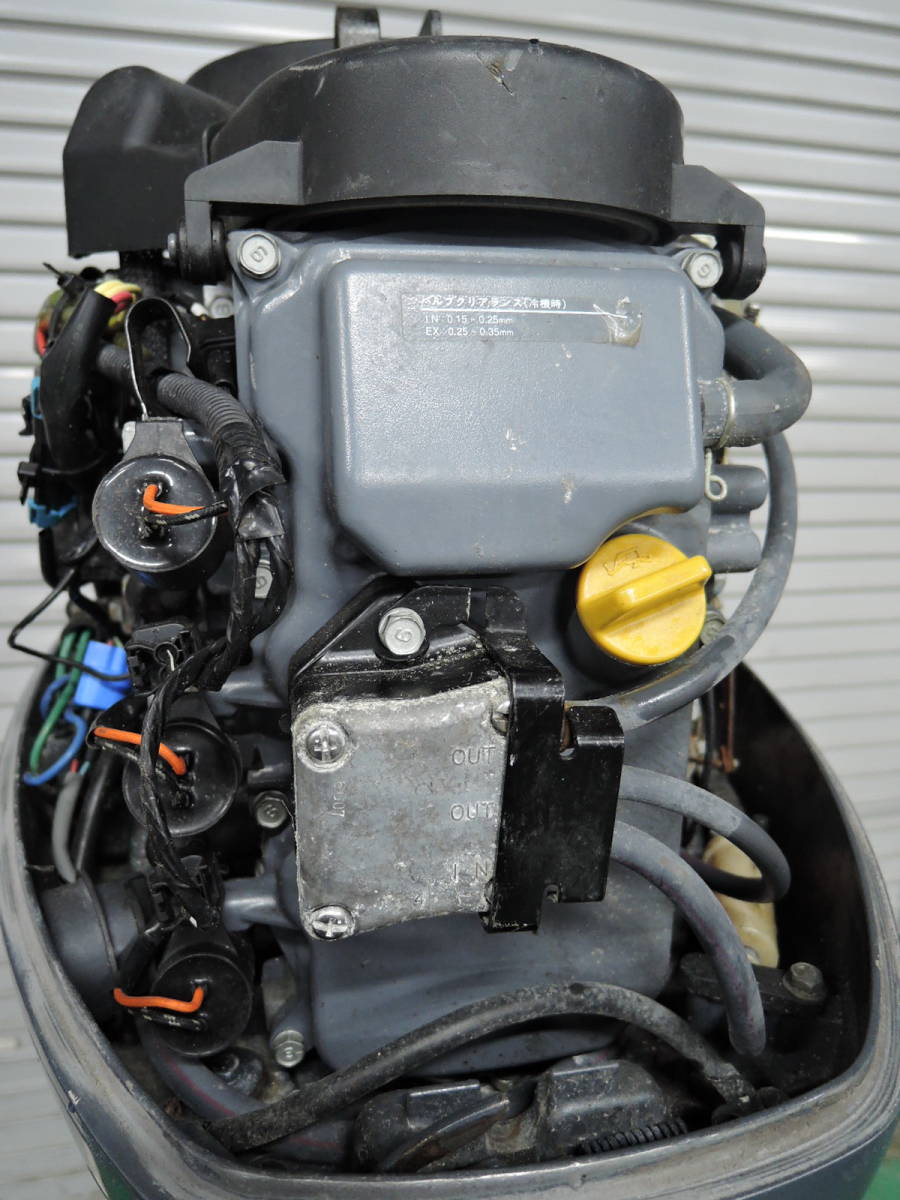 エンジン始動OK YAMAHA ヤマハ 船外機 80馬力 インジェクション 4スト 