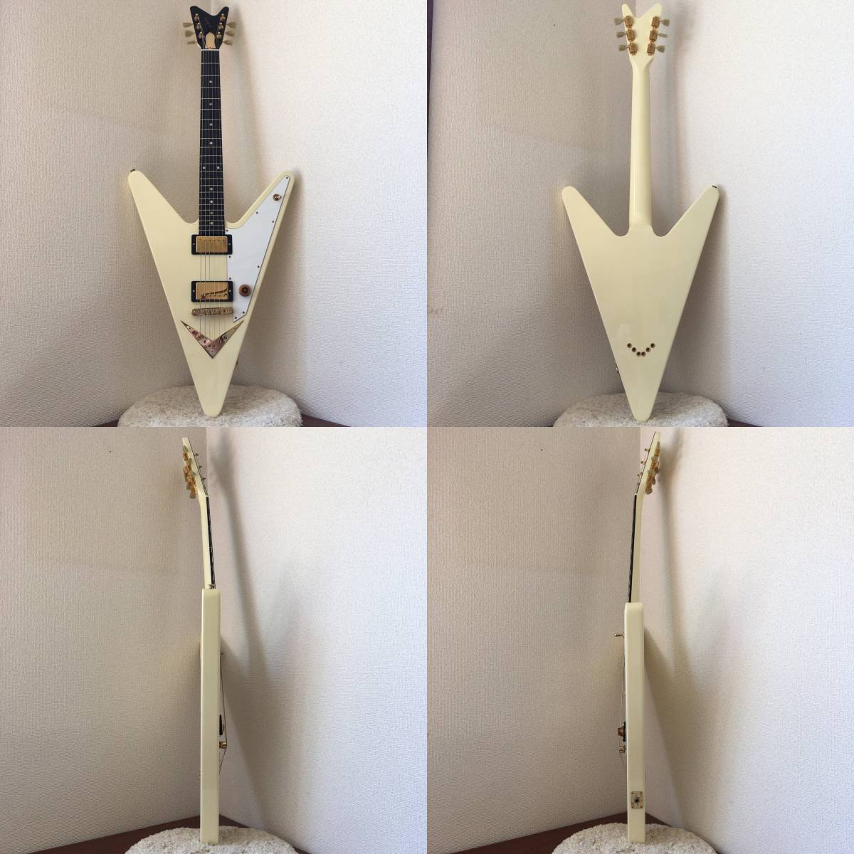 レア Gibson Limited Edition Reverse Flying V Classic White 