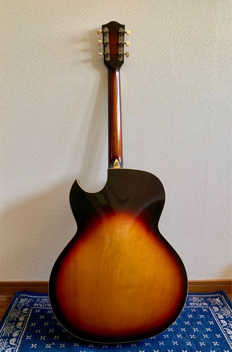 品 1950年代 SUZUKI GUITAR P-20 スズキバイオリン ギター フルアコ