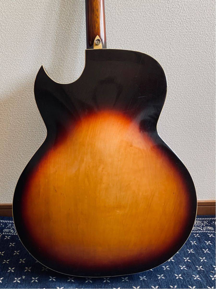 品 1950年代 SUZUKI GUITAR P-20 スズキバイオリン ギター フルアコ