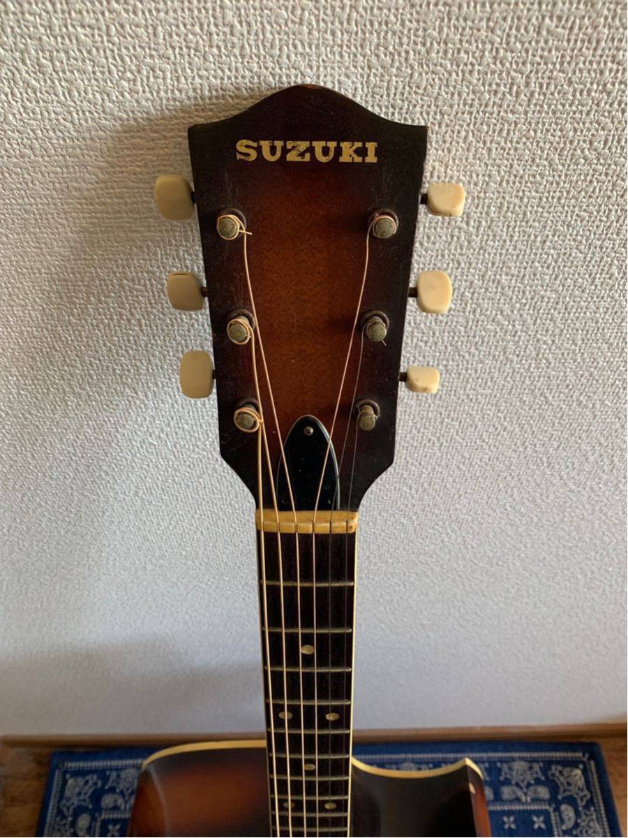 品 1950年代 SUZUKI GUITAR P-20 スズキバイオリン ギター フルアコ