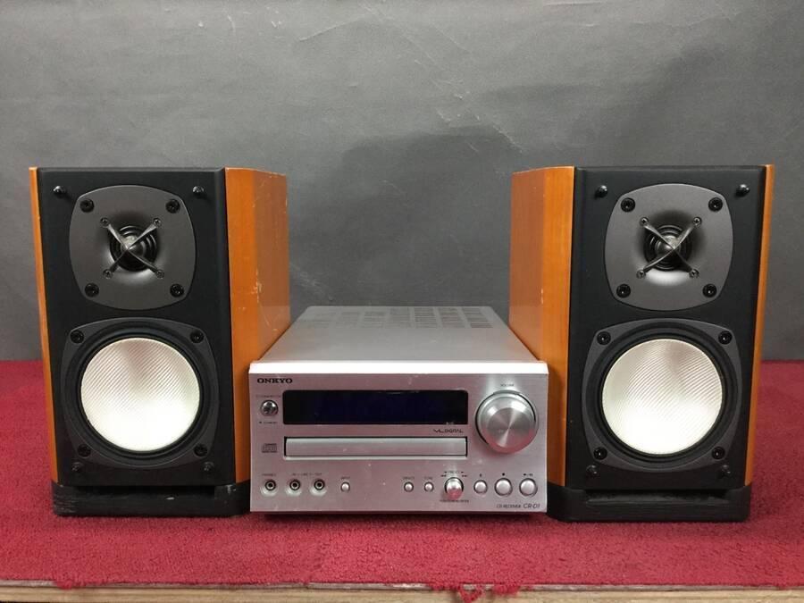 オーディオ機器 ONKYO CDレシーバー オーディオコンポ CR-D 1