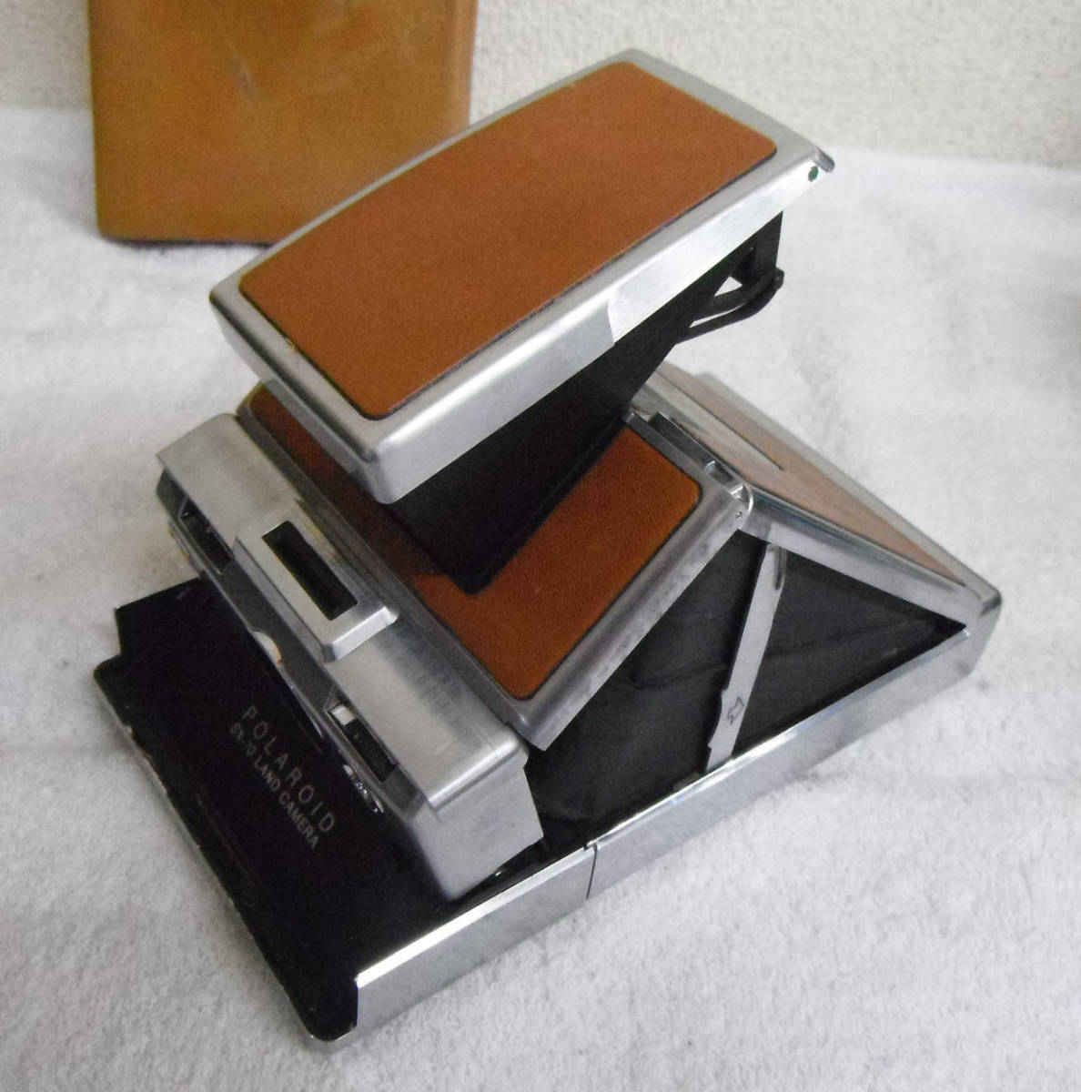 ポラロイドカメラ SX-70 LAND CAMERA ファーストモデル 純正レザー