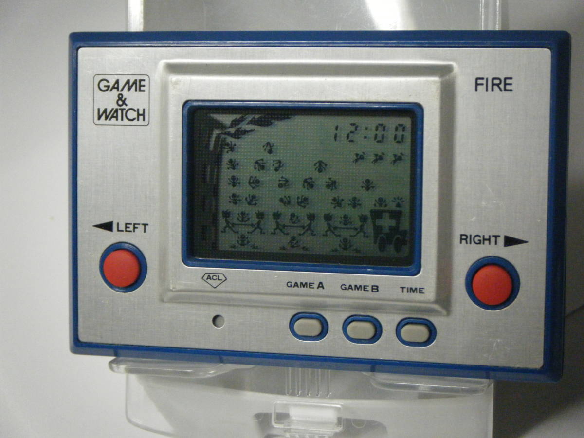 任天堂 ゲームウォッチ ファイア Nintendo FIRE ゲーム WATCH GAME 