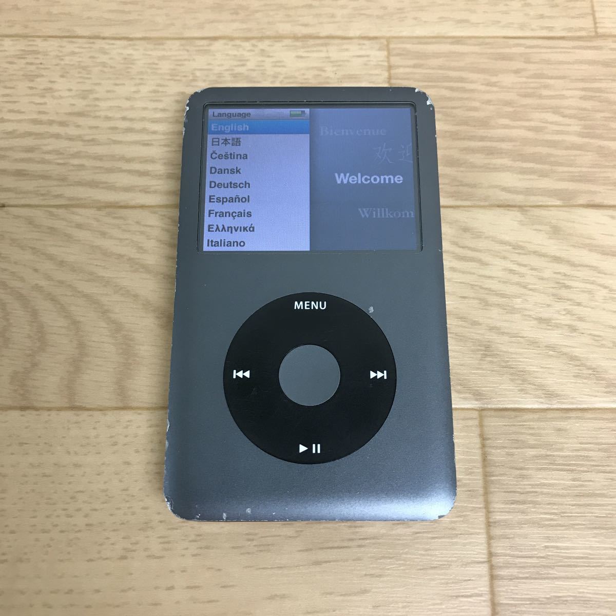 Apple□アップル□ipod classic□ブラック□A1238□MC297J□160GB